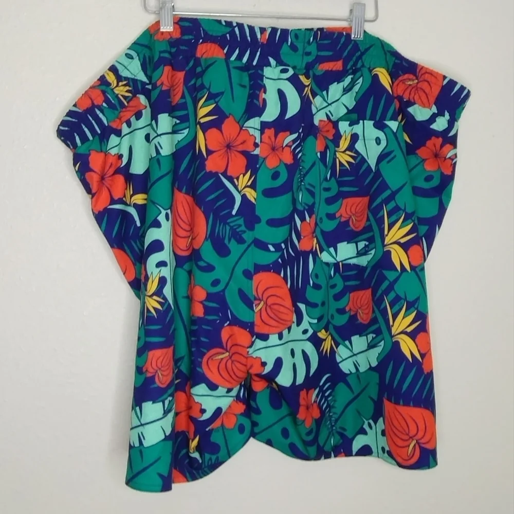 TomboyX Swim 7” Lined Board Short In Island Shade Unisex Size 6X